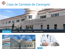 Tablet Screenshot of casadecaridade.com.br